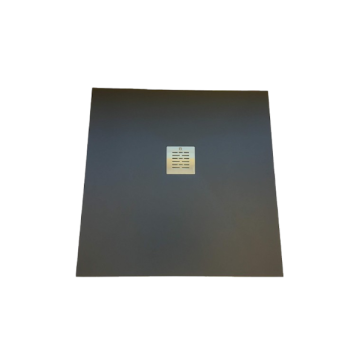 Composiet douchebak Solid Eco 100x100cm Egaal Antraciet Ral7024