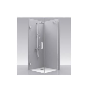 Draaideur met zijwand Tedy - 8mm