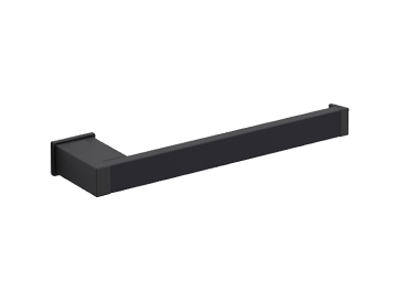 Handdoekhouder Cube zwart 232mm