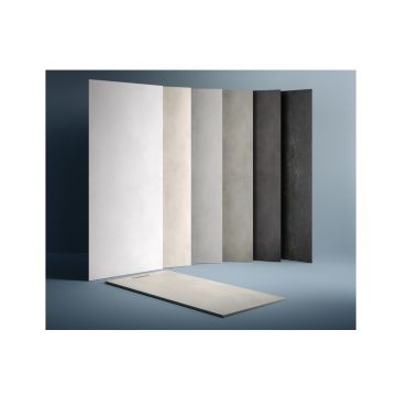 Composiet douchebak op maat Pure Essence inclusief wandpanelen
