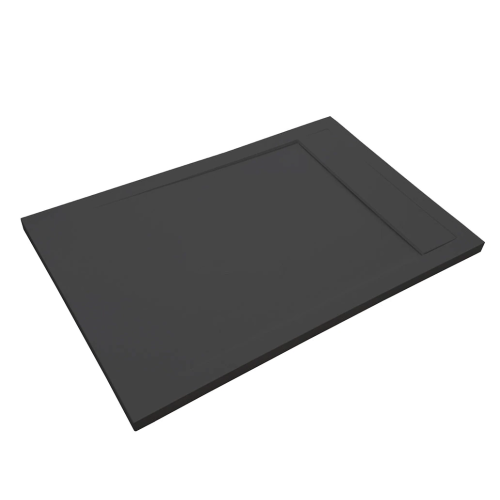 Composiet Light douchebak New York 80x160cm zwart