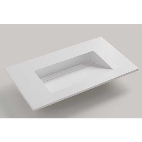 Composiet wastafel op maat - Cosmo - tot 51cm diep