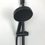 Doucheset Nero mat zwart - Handdouche ø 12 cm - Glijstang 68 cm - Doucheslang 150 cm