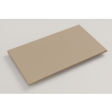 Composiet wastafelblad op maat - tot 51cm diep