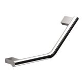 Design badgreep Lux gebogen chroom