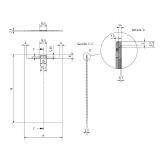 Composiet douchebak op maat Pure Essence inclusief wandpanelen
