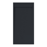 Composiet Light douchebak New York 80x160cm zwart