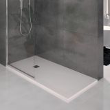 Composiet douchebak Solid Eco 90x90cm Egaal Wit Ral9003