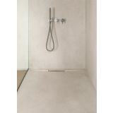 Composiet douchebak op maat Pure Essence inclusief wandpanelen