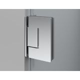 Draaideur met zijwand Tedy - 8mm