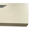 DOUCHEBAK COMPOSIET SOLID ECO 77.5X90CM EGAAL LICHT IVOOR RAL1015