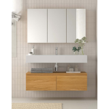 Spiegelkast Basic 100 cm Wit Hoogglans