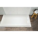 Composiet Douchebak Subway Eco 90x140cm Egaal Wit Ral9003