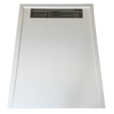 Composiet Douchebak Subway Eco 90x140cm Egaal Wit Ral9003